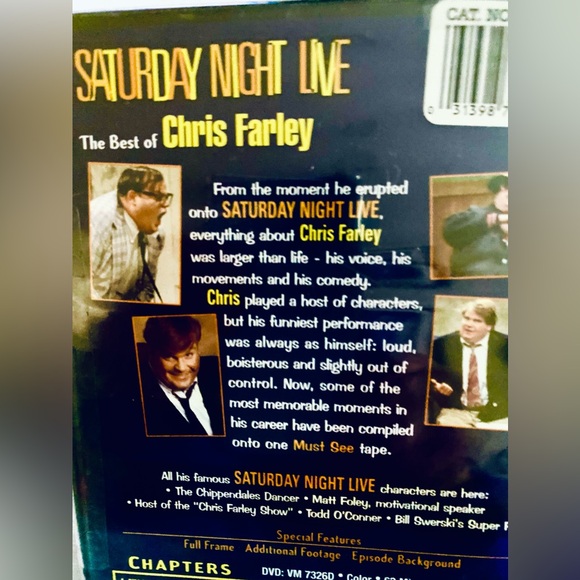 New DVD Saturday Night Live , The Best of Chris Farley, NWT - Picture 3 of 3